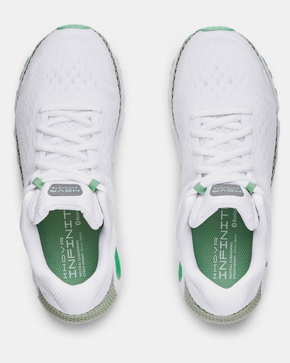 Women's UA HOVR™ Infinite 3 Running Shoes, White, pdpMainDesktop image number 2